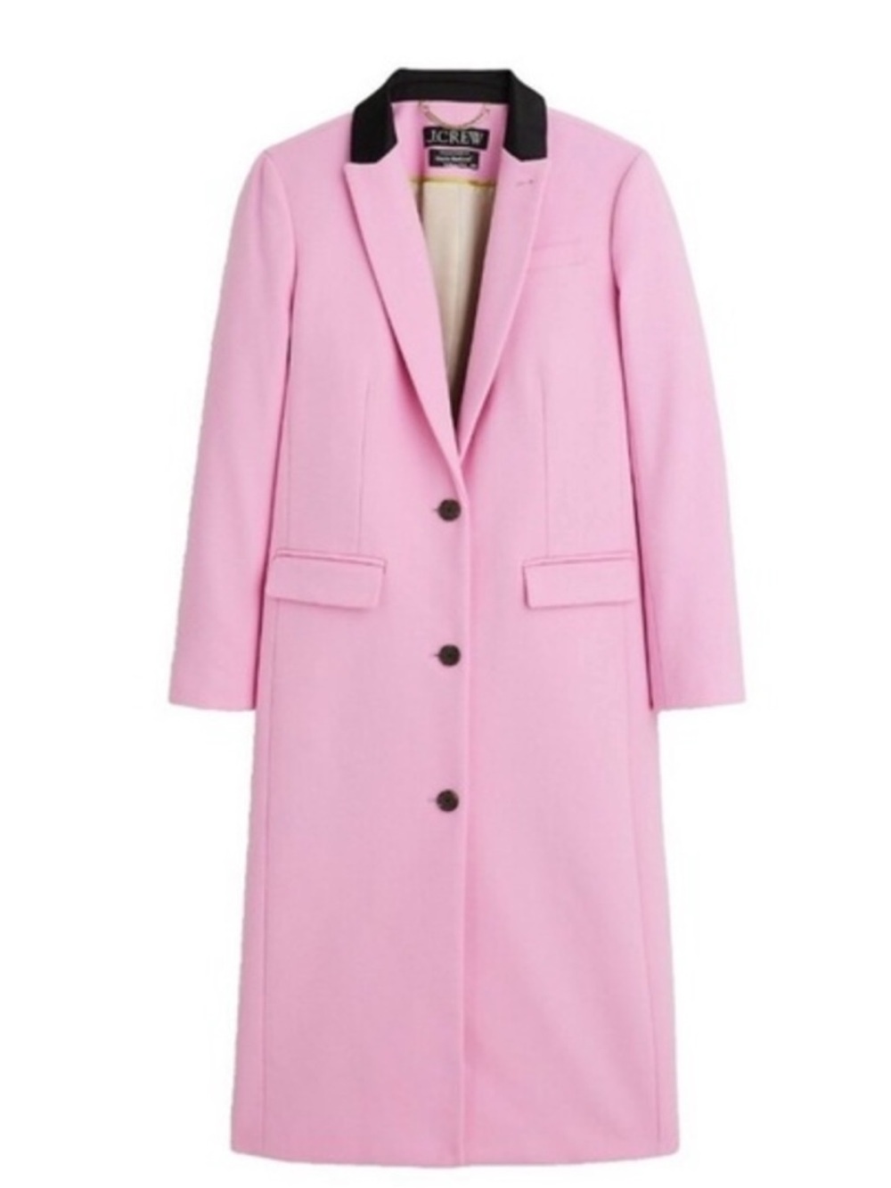 ✨NWT✨  J. Crew Alfie Topcoat in Picador Pink Italian Wool Blend Coat - Picture 14 of 14